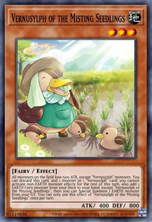 Vernusylph of the Misting Seedlings - (Darkwing Blast) - (DABL-EN026) - (Super Rare)