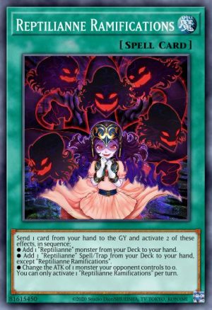 Reptilianne Ramifications - (Burst of Destiny) - (BODE-EN060) - (Super Rare)