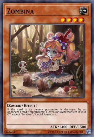 Zombina - (Code of the Duelist) - (COTD-EN033) - (Common)