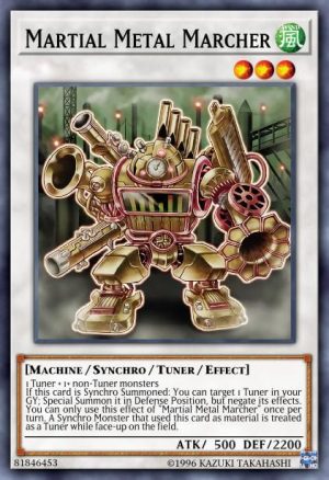 Martial Metal Marcher - (2018 Mega-Tins) - (CT15-EN009) - (Ultra Rare)