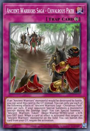 Ancient Warriors Saga - Chivalrous Path - (Blazing Vortex) - (BLVO-EN074) - (Common)