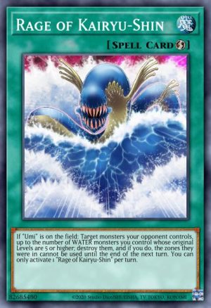 Rage of Kairyu-Shin - (Legendary Duelists Duels From the Deep) - (LED9-EN027) - (Common)