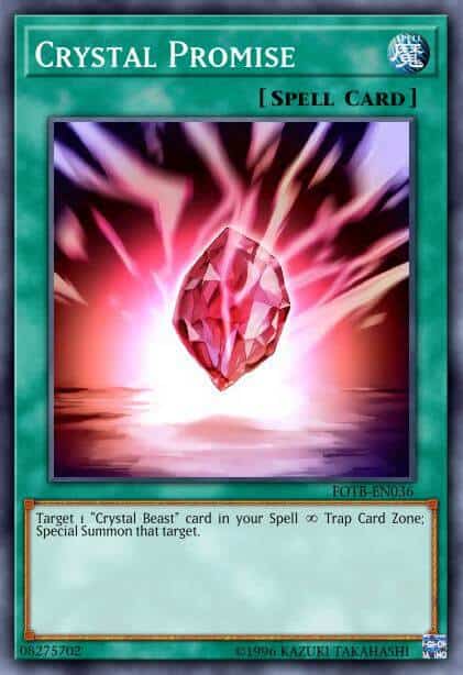 Crystal Promise - (Duelist Pack Jesse Anderson) - (DP07-EN016) - (Common)