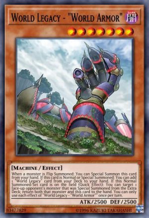 World Legacy - "World Armor" - (Circuit Break) - (CIBR-EN022) - (Rare)