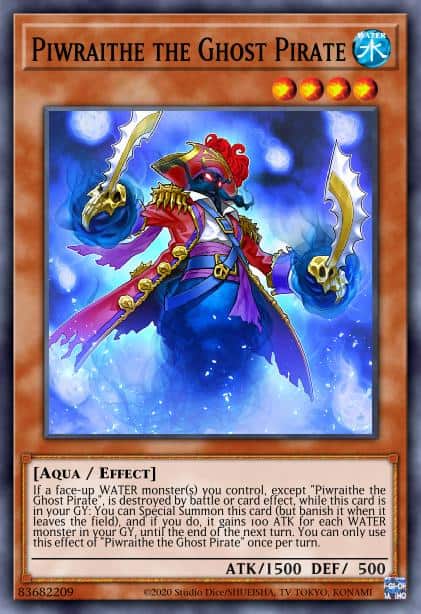 Piwraithe the Ghost Pirate - (Eternity Code) - (ETCO-EN000) - (Common)