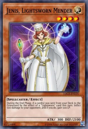 Jenis, Lightsworn Mender - (The Duelist Genesis) - (TDGS-EN025) - (Common)