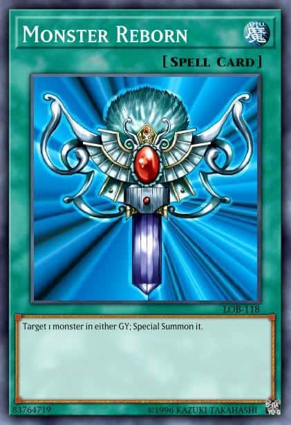 Monster Reborn - (Egyptian God Deck Slifer the Sky Dragon) - (EGS1-EN023) - (Common)