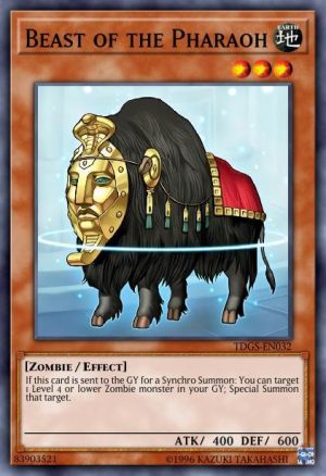 Beast of the Pharaoh - (OTS Tournament Pack 3) - (OP03-EN022) - (Common)