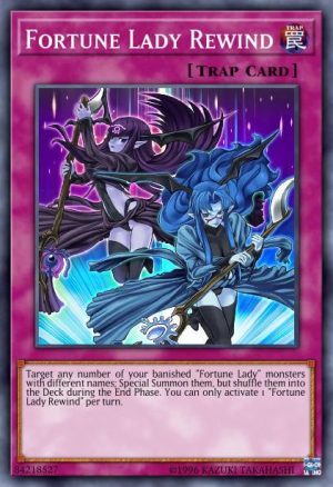 Fortune Lady Rewind - (Rising Rampage) - (RIRA-EN070) - (Rare)