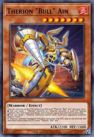 Therion "Bull" Ain - (Magnificent Mavens) - (MAMA-EN060) - (Ultra Rare)