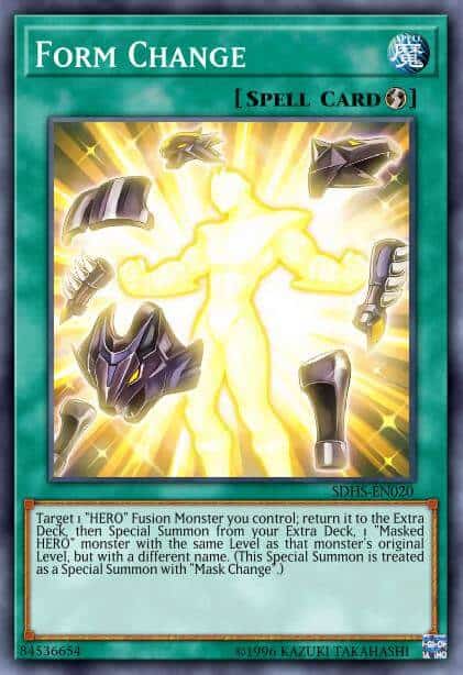 Form Change - (HERO Strike Structure) - (SDHS-EN020) - (Common)