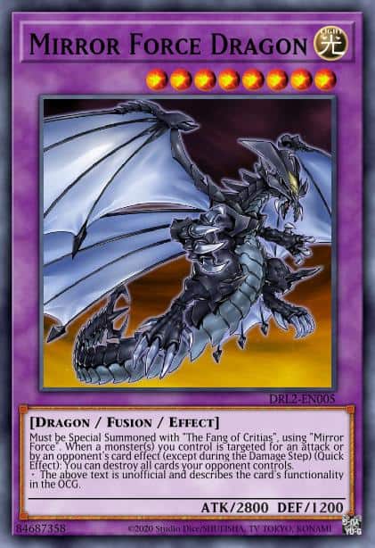 Mirror Force Dragon - (Legendary Dragon Decks) - (LEDD-ENA39) - (Common)