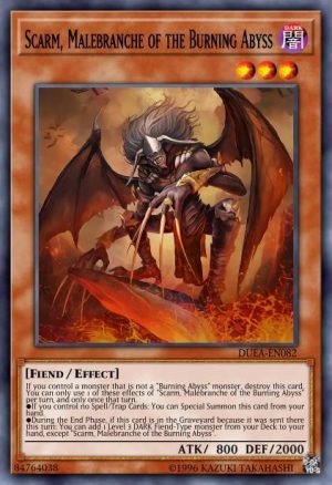 Scarm, Malebranche of the Burning Abyss - (Duelist Alliance) - (DUEA-EN082) - (Rare)