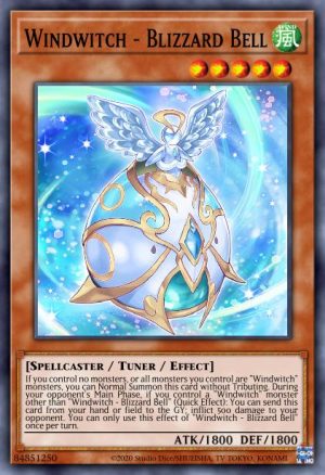 Windwitch - Blizzard Bell - (2022 Tin of the Pharaoh's Gods) - (MP22-EN007) - (Common)