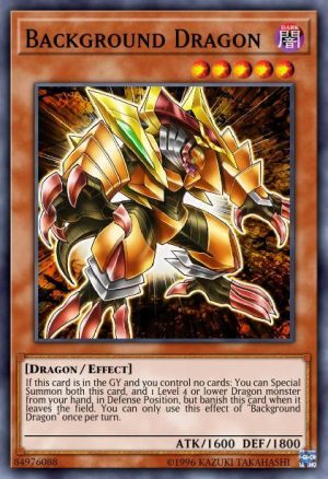 Background Dragon - (Flames of Destruction) - (FLOD-EN012) - (Common)