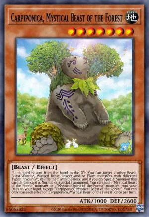 Carpiponica, Mystical Beast of the Forest - (Dawn of Majesty) - (DAMA-EN022) - (Common)
