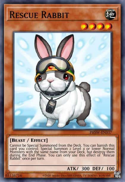 Rescue Rabbit - (Dinosmasher's Fury Structure) - (SR04-EN020) - (Common)
