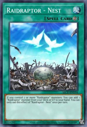 Raidraptor - Nest - (OTS Tournament Pack 14) - (OP14-EN023) - (Common)