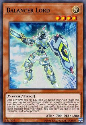 Balancer Lord - (Mystic Fighters) - (MYFI-EN047) - (Super Rare)