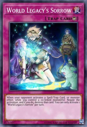 World Legacy's Sorrow - (Flames of Destruction) - (FLOD-EN073) - (Super Rare)