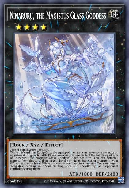 Ninaruru, the Magistus Glass Goddess - (Genesis Impact) - (GEIM-EN007) - (Super Rare)