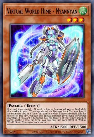 Virtual World Hime - Nyannyan - (The Grand Creators) - (GRCR-EN047) - (Rare)