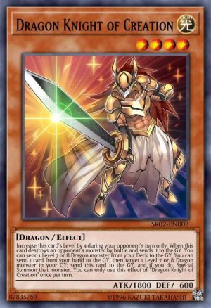 Dragon Knight of Creation - (Structure Rokket Revolt) - (SDRR-EN018) - (Common)