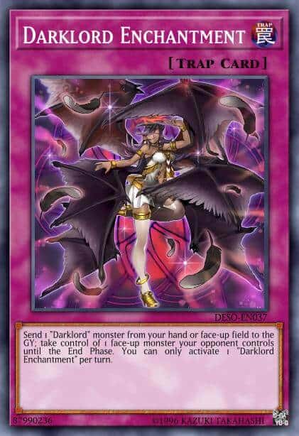 Darklord Enchantment - (Battles of Legend Relentless Revenge) - (BLRR-EN103) - (Ultra Rare)