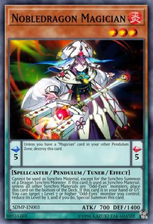 Nobledragon Magician - (Legendary Dragon Decks) - (LEDD-ENC11) - (Common)