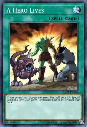 A Hero Lives - (Duelist Saga) - (DUSA-EN087) - (Ultra Rare)