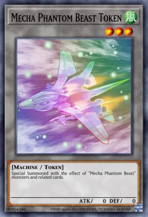 Mecha Phantom Beast Token - (OTS Tournament Pack 9) - (OP09-EN026) - (Super Rare)