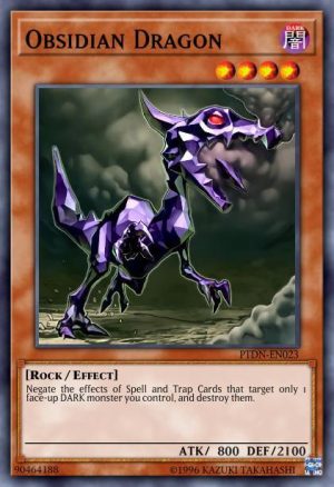 Obsidian Dragon - (Phantom Darkness) - (PTDN-EN023) - (Common)
