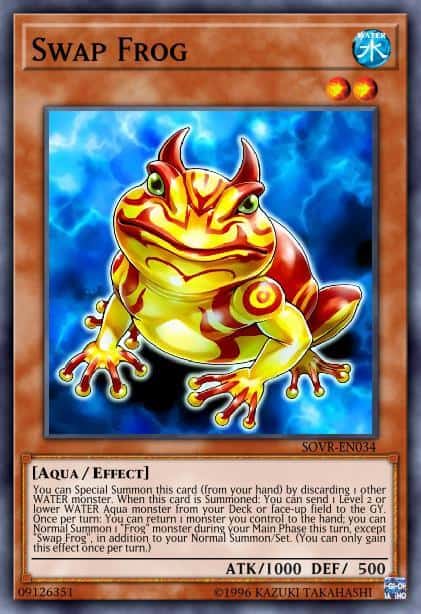 Swap Frog - (Ultra Rare)- (Quarter Century Bonanza) - (RA03-EN005)