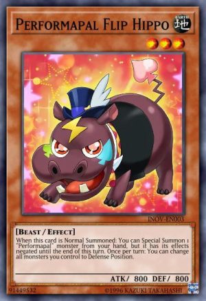 Performapal Flip Hippo - (2017 Mega-Tin Mega Pack) - (MP17-EN128) - (Common)