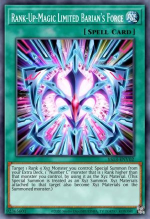 Rank-Up-Magic Limited Barian's Force - (Super Starter Promo) - (YS13-ENV02) - (Ultra Rare)