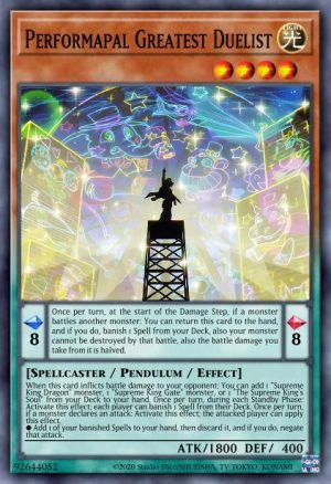 Performapal Duelist Extraordinaire - (Maze of Memories) - (MAZE-EN024) - (Rare)