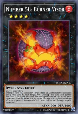 Number 58: Burner Visor - (2015 Mega-Tin Mega Pack) - (MP15-EN122) - (Common)