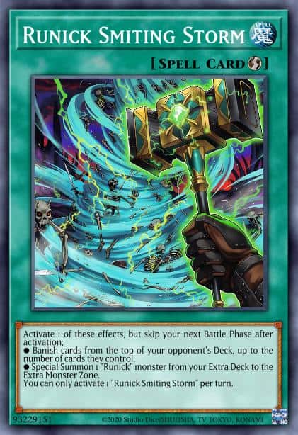 Runick Smiting Storm - (Tactical Masters) - (TAMA-EN036) - (Rare)