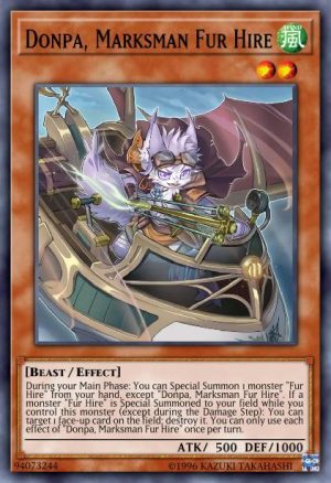 Donpa, Marksman Fur Hire - (Dark Saviors) - (DASA-EN014) - (Super Rare)