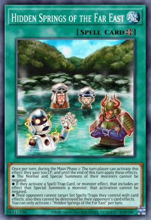 Hidden Springs of the Far East - (2022 Tin of the Pharaoh's Gods) - (MP22-EN101) - (Common)