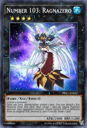 Number 103: Ragnazero - (Astral Pack Seven) - (AP07-EN009) - (Super Rare)