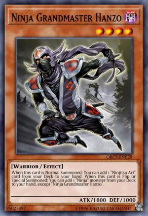 Ninja Grandmaster Hanzo - (OTS Tournament Pack 20) - (OP20-EN016) - (Common)