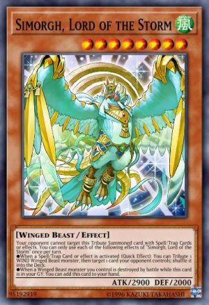 Simorgh, Lord of the Storm - (Rising Rampage) - (RIRA-EN021) - (Super Rare)