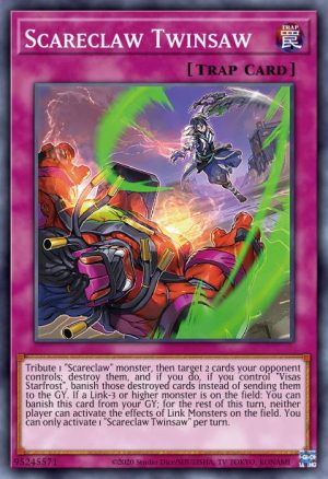 Scareclaw Twinsaw - (Darkwing Blast) - (DABL-EN075) - (Common)