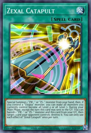 Zexal Catapult - (Brothers of Legend) - (BROL-EN028) - (Ultra Rare)