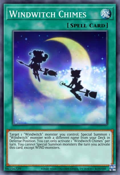 Windwitch Chimes - (2022 Tin of the Pharaoh's Gods) - (MP22-EN033) - (Common)