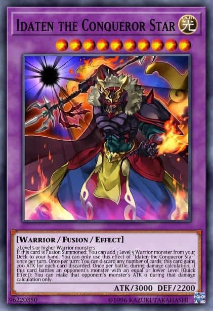 Idaten the Conqueror Star - (Battles of Legend Relentless Revenge) - (BLRR-EN039) - (Ultra Rare)