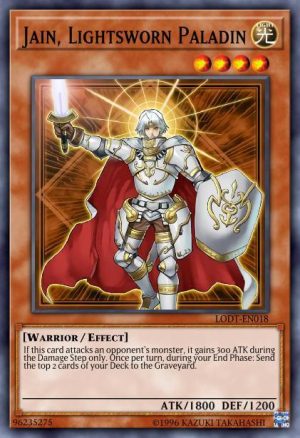 Jain, Lightsworn Paladin - (Realm of Light Structure) - (SDLI-EN007) - (Common)
