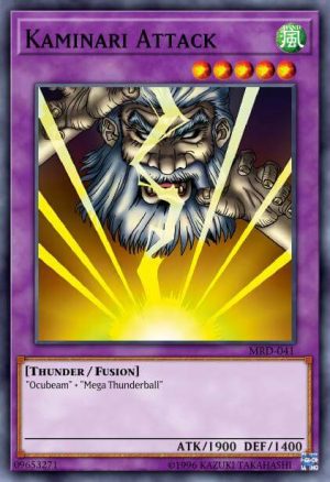 Kaminari Attack - (OTS Tournament Pack 12) - (OP12-EN019) - (Common)