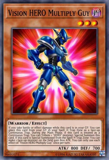 Vision HERO Multiply Guy - (Battles of Legend Hero's Revenge) - (BLHR-EN006) - (Ultra Rare)